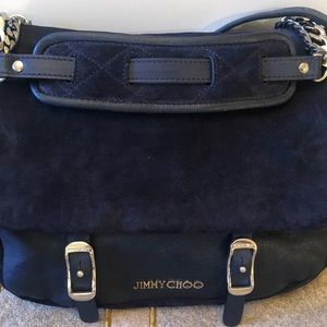 Jimmy Choo Never Used Navy crossbody bag